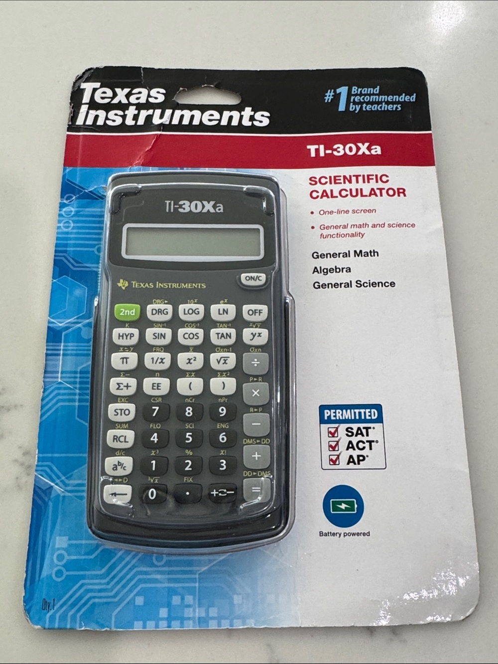 Texas Instruments TI-30Xa Scientific Calculator